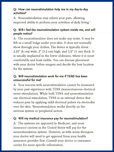 medtronic (mdt) spinal cord stimulator patient guide, houston, texas, west houston, river oaks, neurosurgeon, neurosurgery, surgery