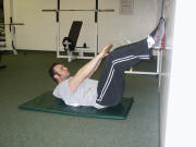 abdominal crunch and low back pain treatment