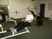 back strength training : seated row