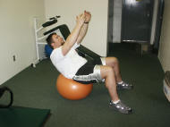abdominal crunch and strengthening to prevent low back pain