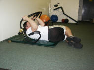 abdominal strength training; ab roller
