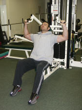 shoulder strengthening; deltoids;  military press