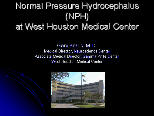 nph, normal pressure hydrocephalus, houston, texas